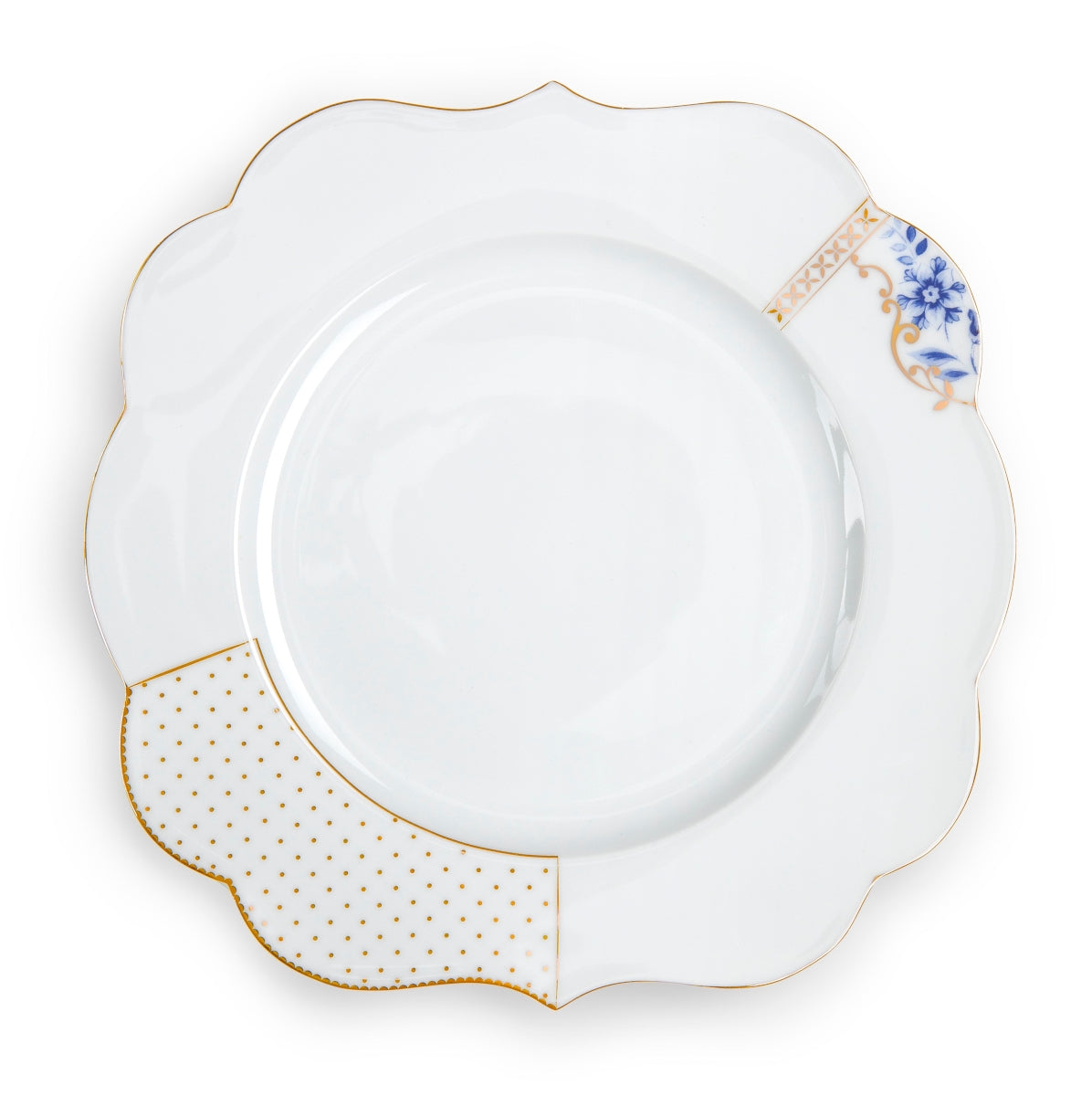 PIP STUDIO Royal White Speiseteller 28 cm