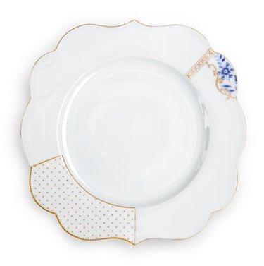 PIP STUDIO Royal White Speiseteller 28 cm
