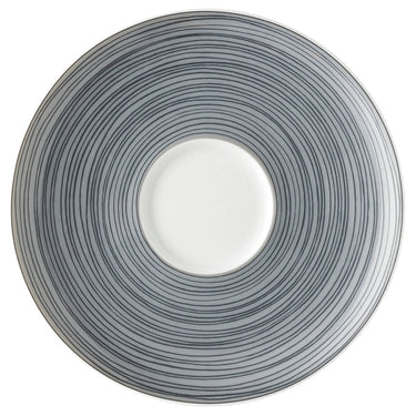 Rosenthal TAC Gropius Stripes 2.0 matt Espresso-Untertasse