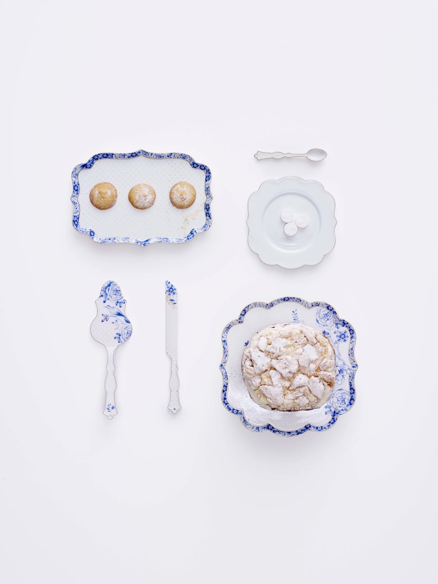 PIP STUDIO Royal White Tortenplatte auf Fuss 24 cm