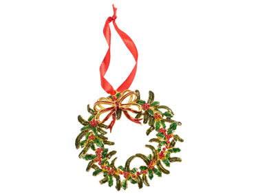 Villeroy & Boch Winter Collage Accessoires Metallhänger Xmas Kranz