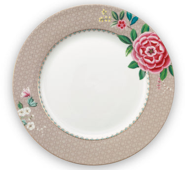 PIP STUDIO Blushing Birds Speiseteller khaki 26,5 cm