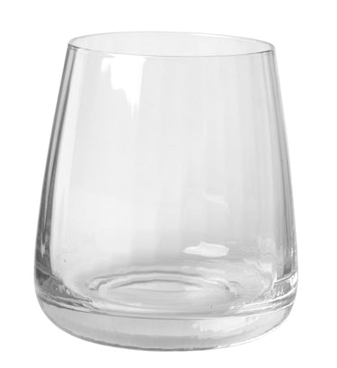 Broste Copenhagen SANDVIG Trinkglas mit Rillen 300 ml Freisteller