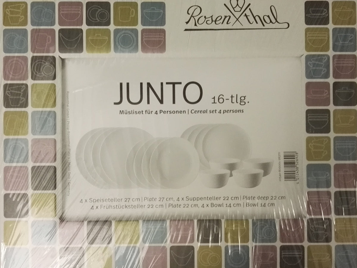Rosenthal Junto Weiss Müsliset 16tlg. 2019 Lifestyle