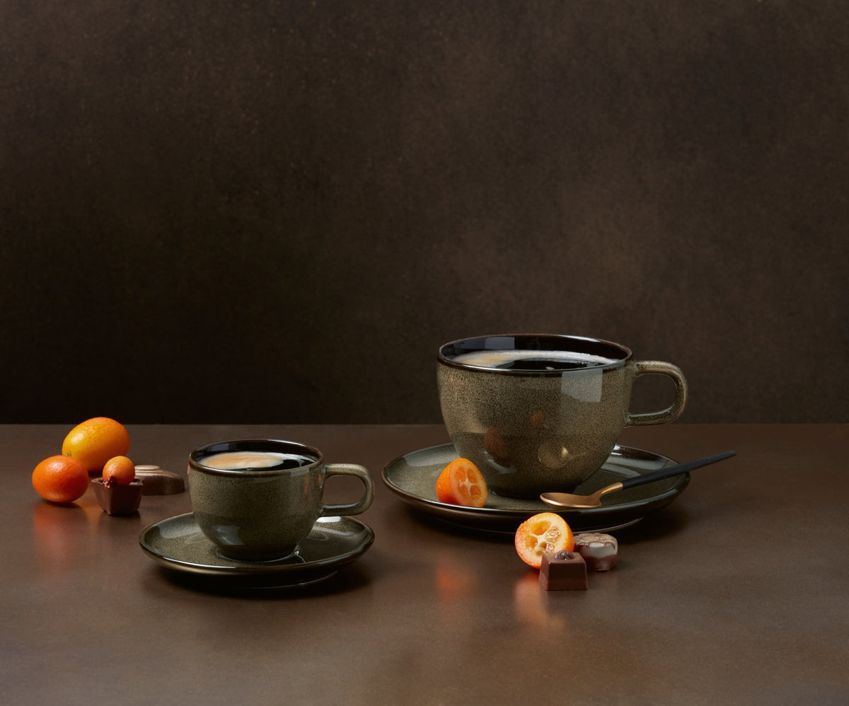 ASA kolibri chestnut Espressotasse mit Untere 0,06 l
