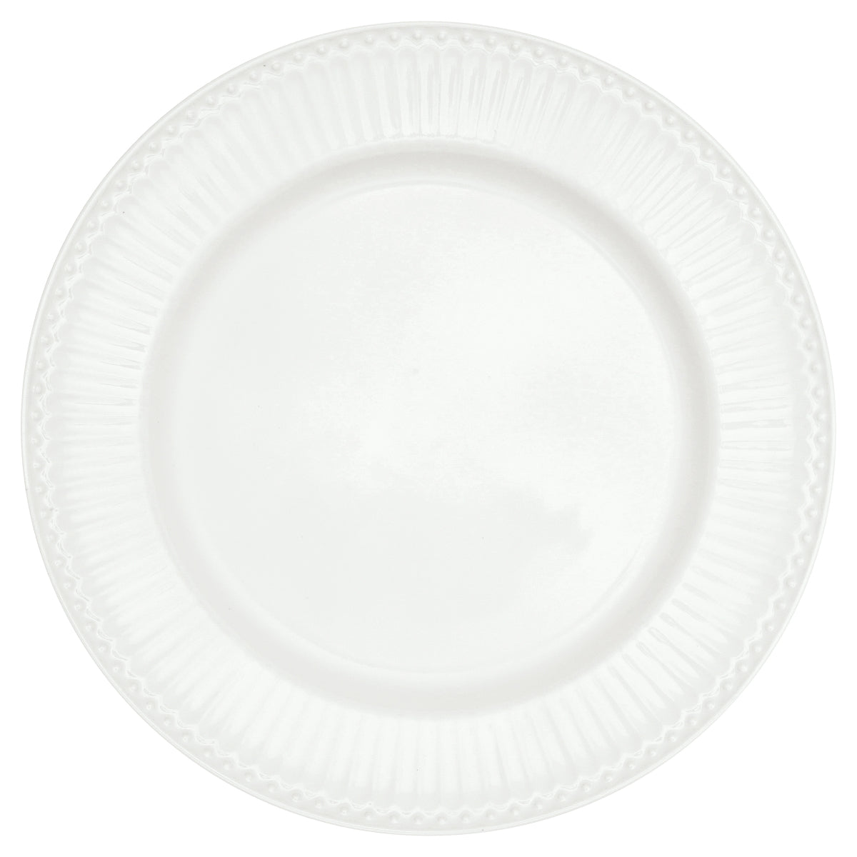 Greengate Alice Speiseteller white 26,5 cm