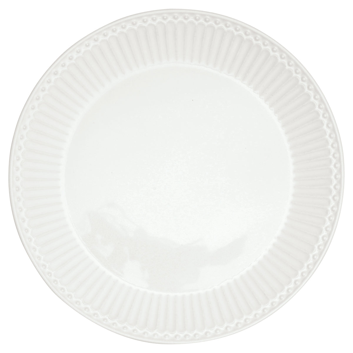 Greengate Alice Frühstücksteller white 23 cm