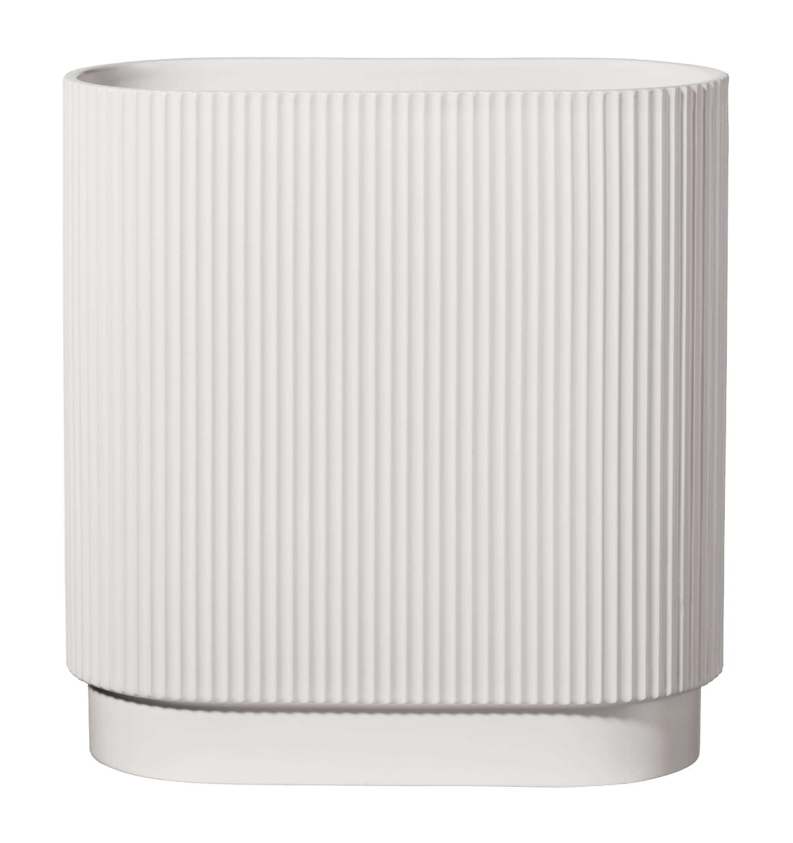 ASA Art Deco Vase weiss 30 cm