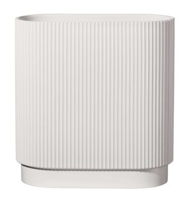 ASA Art Deco Vase weiss 30 cm