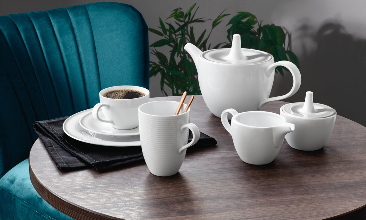 Seltmann Weiden Beat Weiss uni Kaffeeobertasse 0,26 l