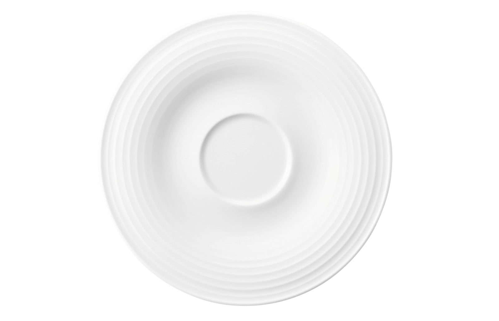 Seltmann Weiden Beat Weiss uni Kombi-Untertasse klein 13,5 cm