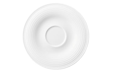 Seltmann Weiden Beat Weiss uni Kombi-Untertasse klein 13,5 cm