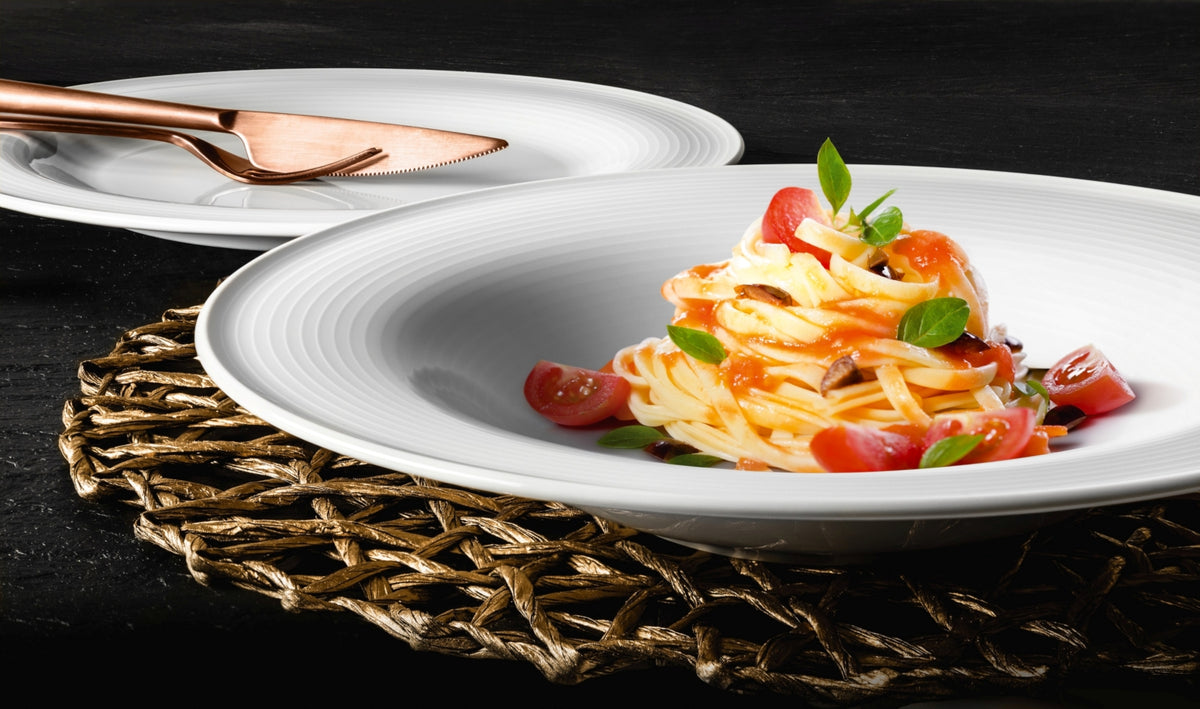 Seltmann Weiden Beat Weiss uni Pasta-/Salatteller 27,5 cm