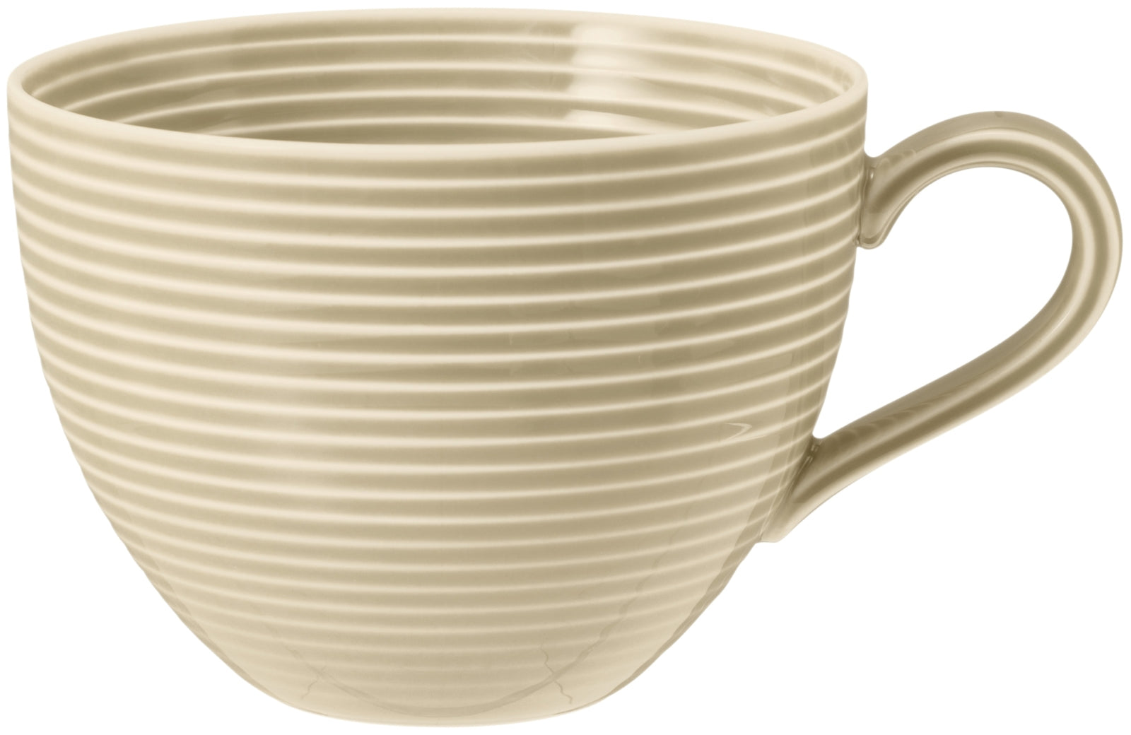 Seltmann Weiden Beat Sandbeige uni Milchkaffeeobertasse 0,35 l