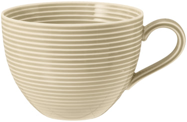 Seltmann Weiden Beat Sandbeige uni Milchkaffeeobertasse 0,35 l