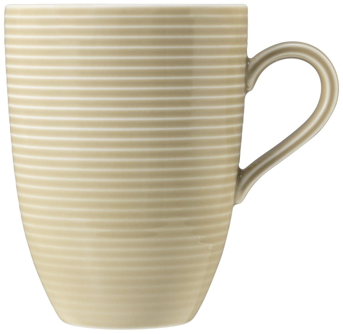 Seltmann Weiden Beat Sandbeige uni Becher mit Henkel 0,35 l