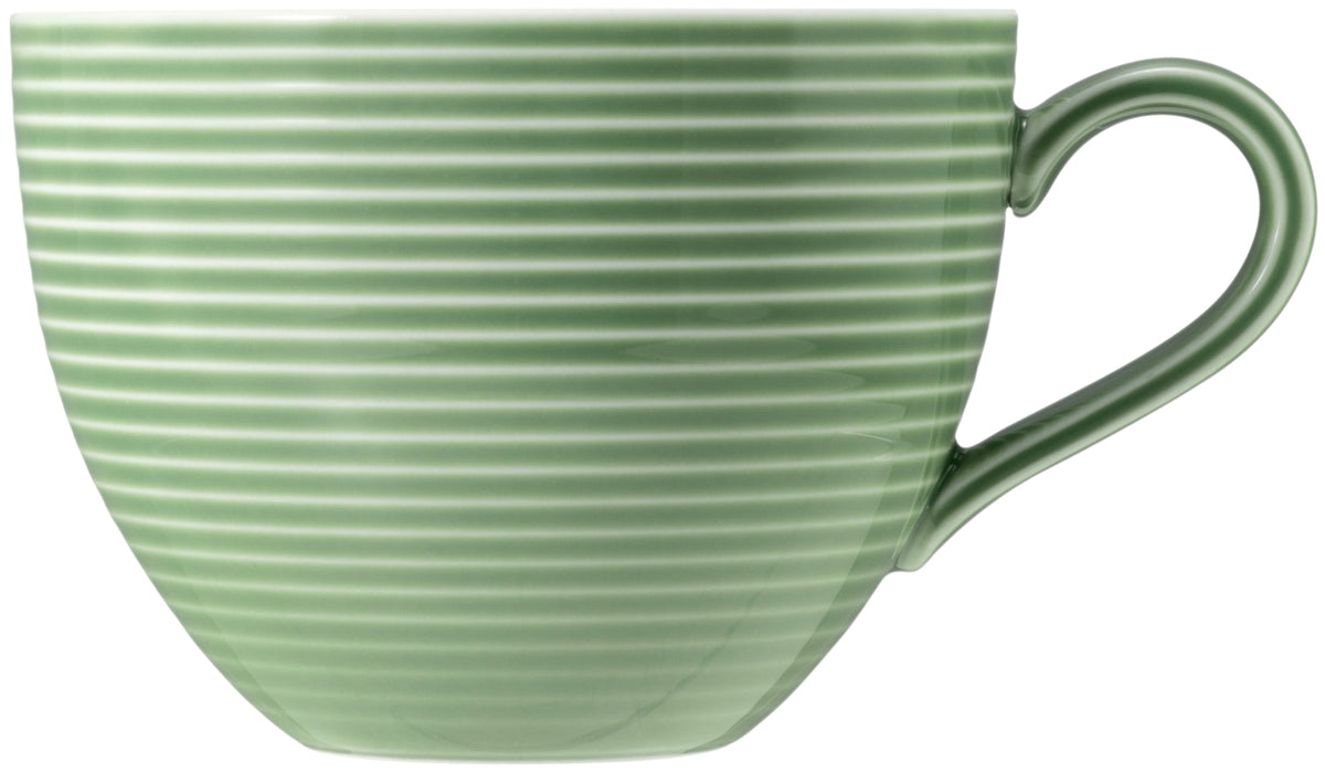 Seltmann Weiden Beat Salbeigrün uni Milchkaffeeobertasse 0,35 l