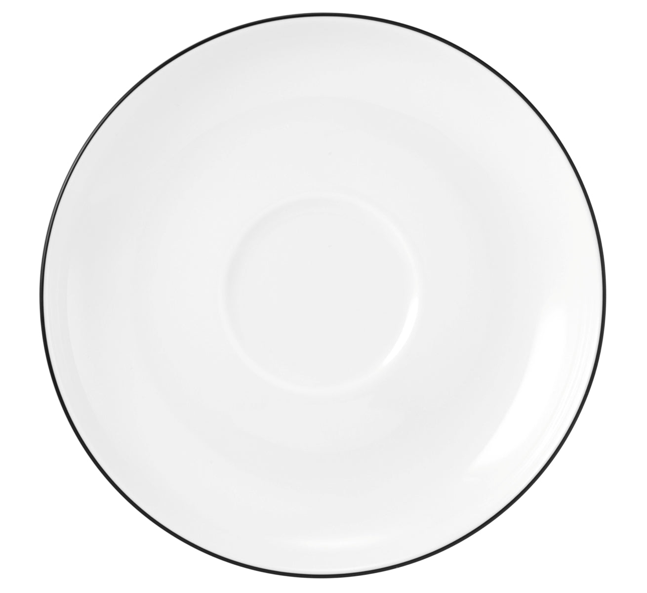 Seltmann Weiden Lido Black Line Kombi-Untertasse 14,5 cm