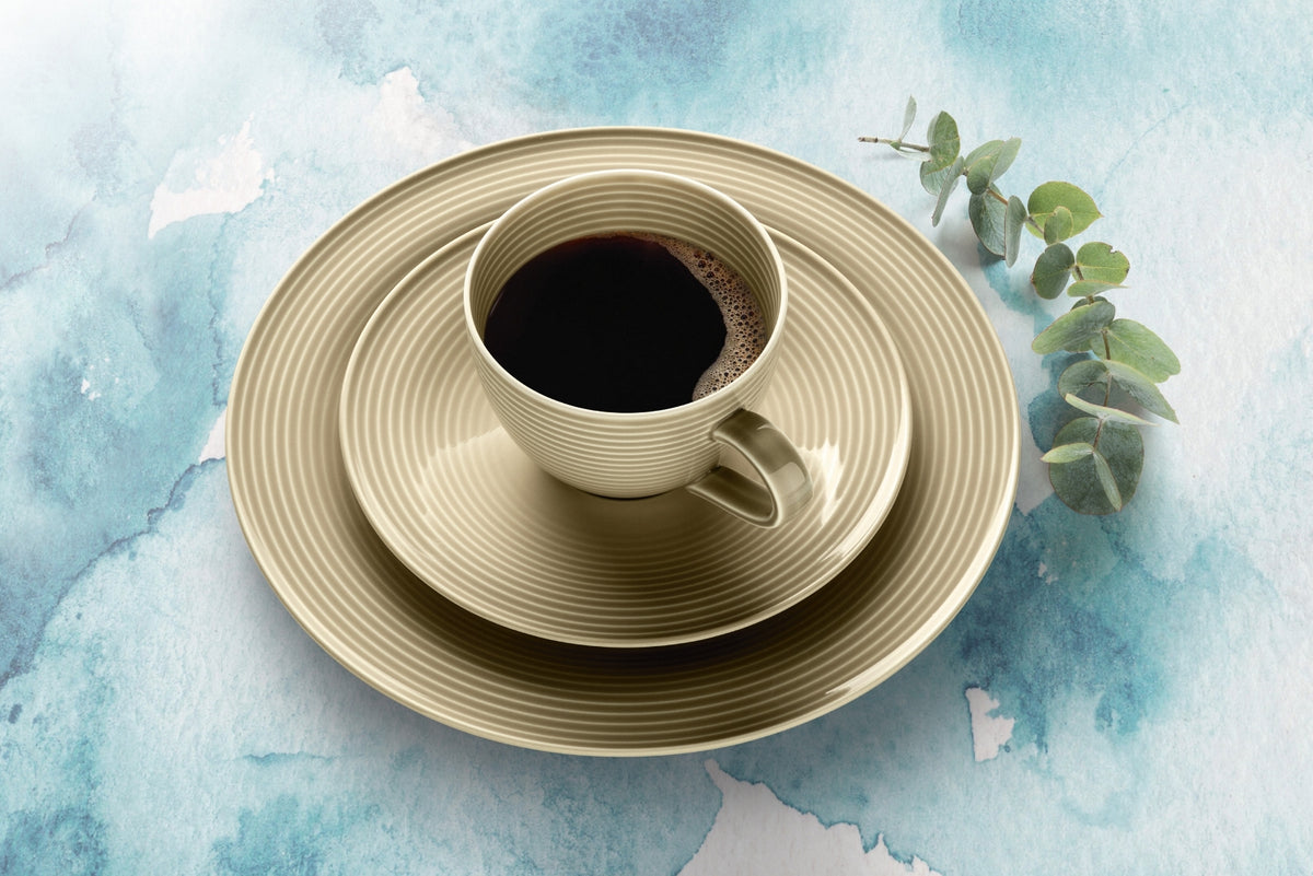 Seltmann Weiden Beat Sandbeige uni Kaffeeservice 18tlg.