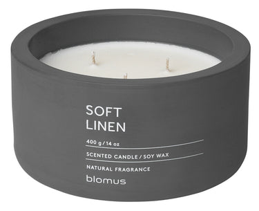 Blomus FRAGA Duftkerze magnet Soft Linen 13 cm