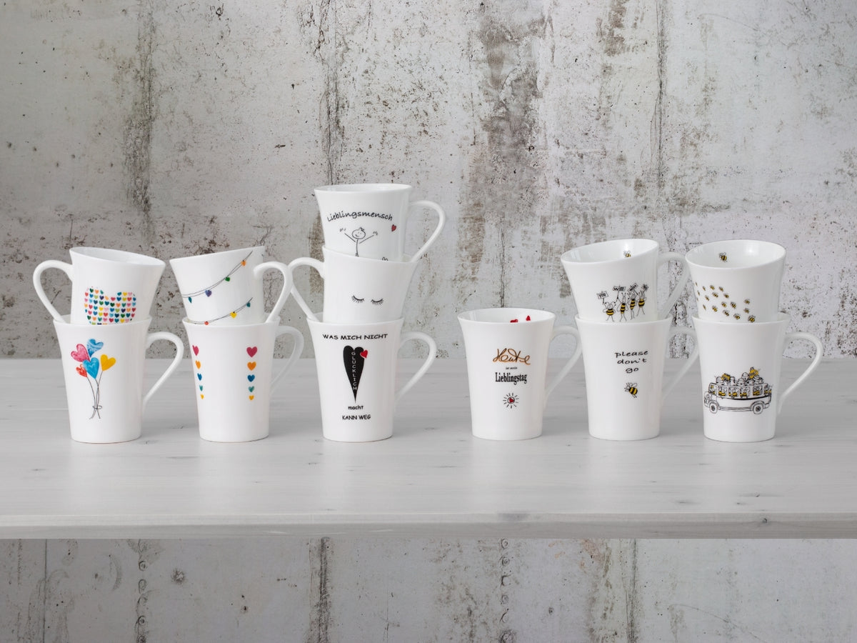 Hutschenreuther My Mug Love - Small hearts Becher mit Henkel 0,4 l