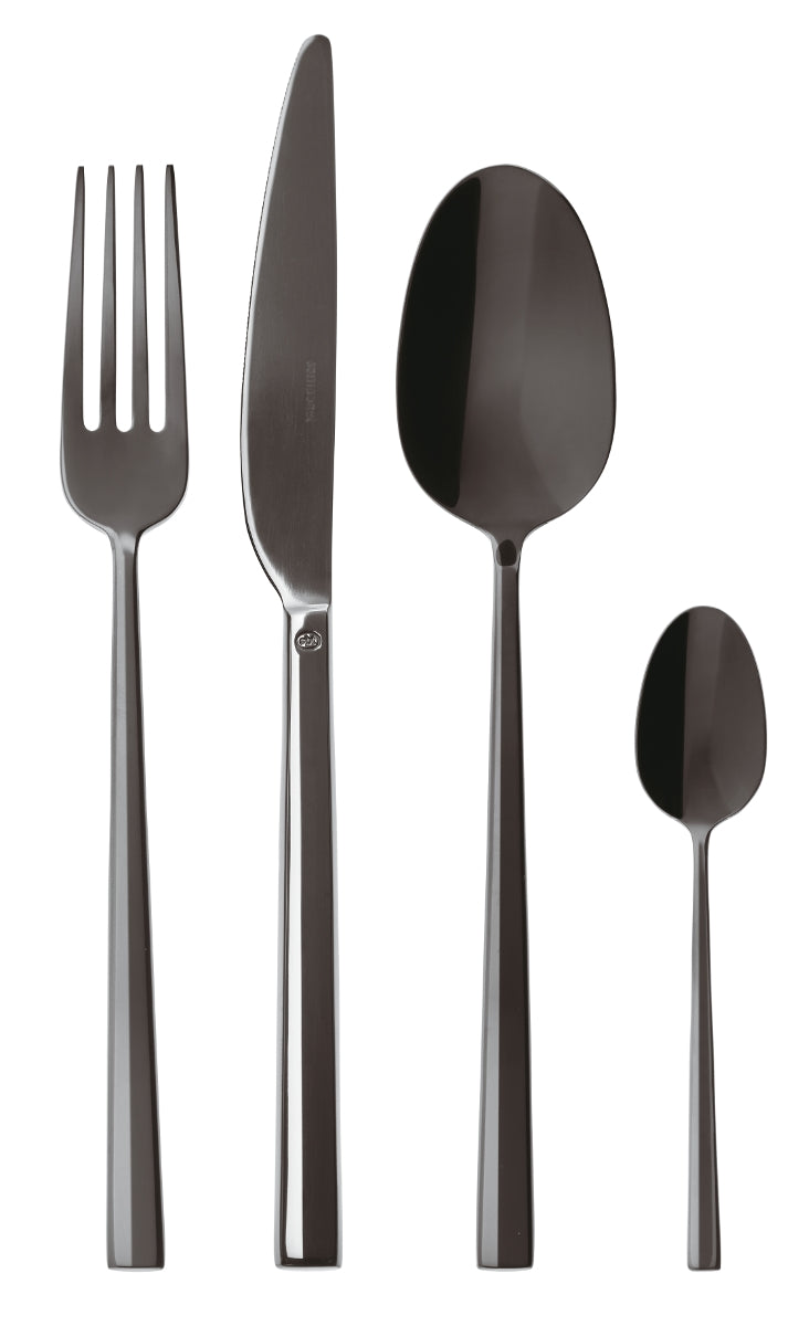 Sambonet Rock Besteck Edelstahl/PVD 2Black 24tlg