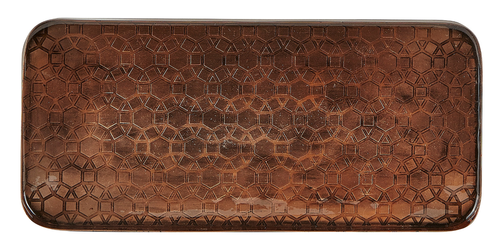 Villa Collection Iron Copper Platte 30 x 15 cm