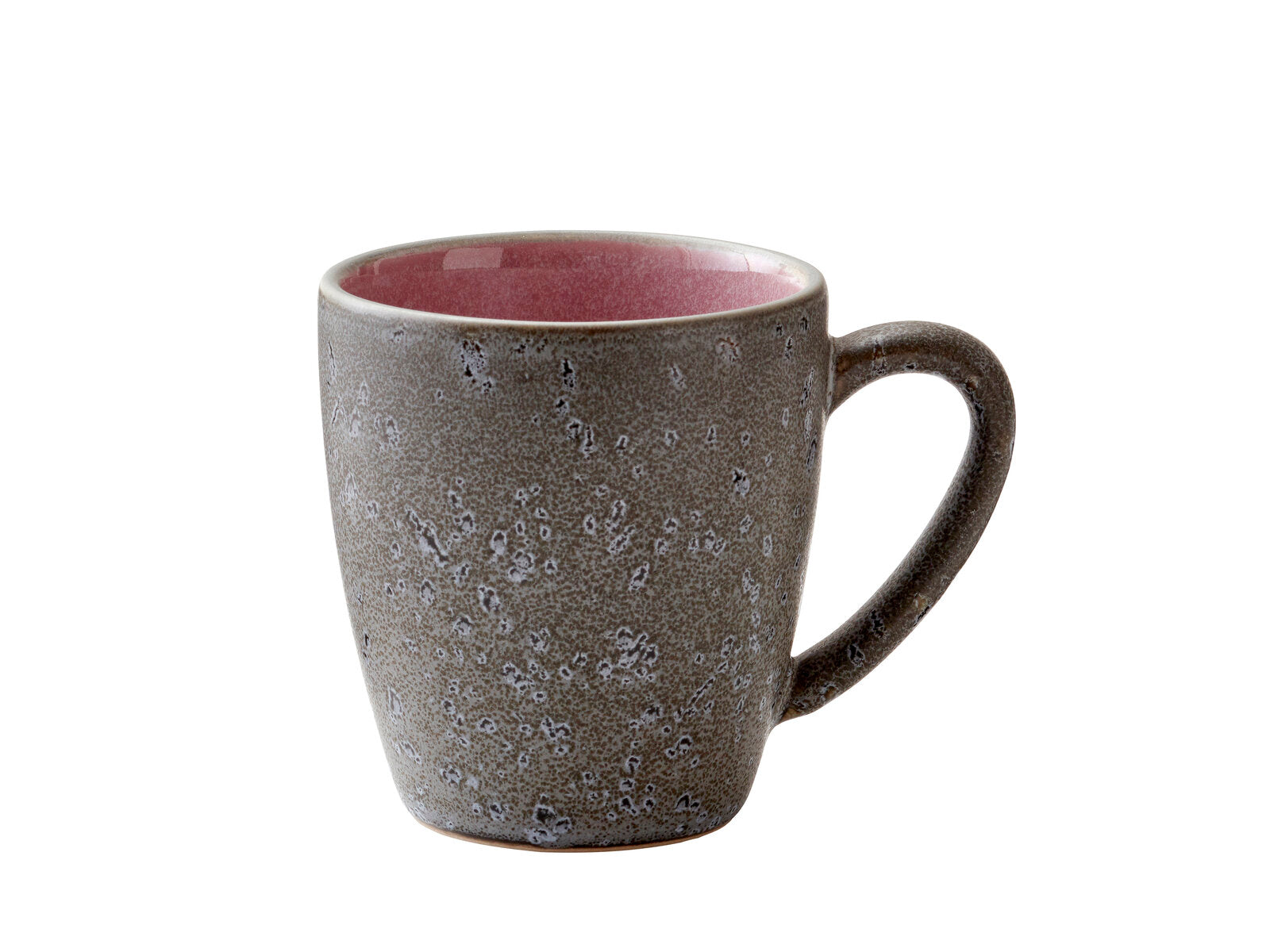 Bitz Becher mit Henkel klein grey / light pink 0,19 l