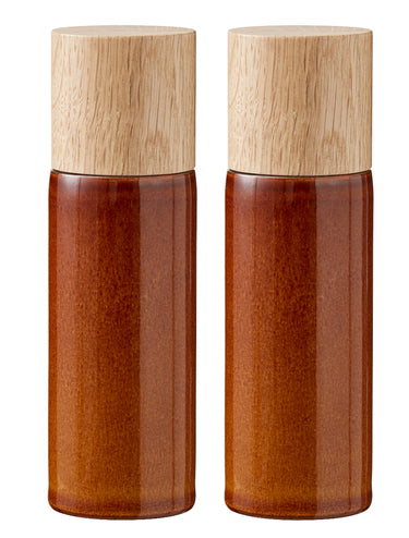 Bitz Salz-& Pfefferset amber 17 cm