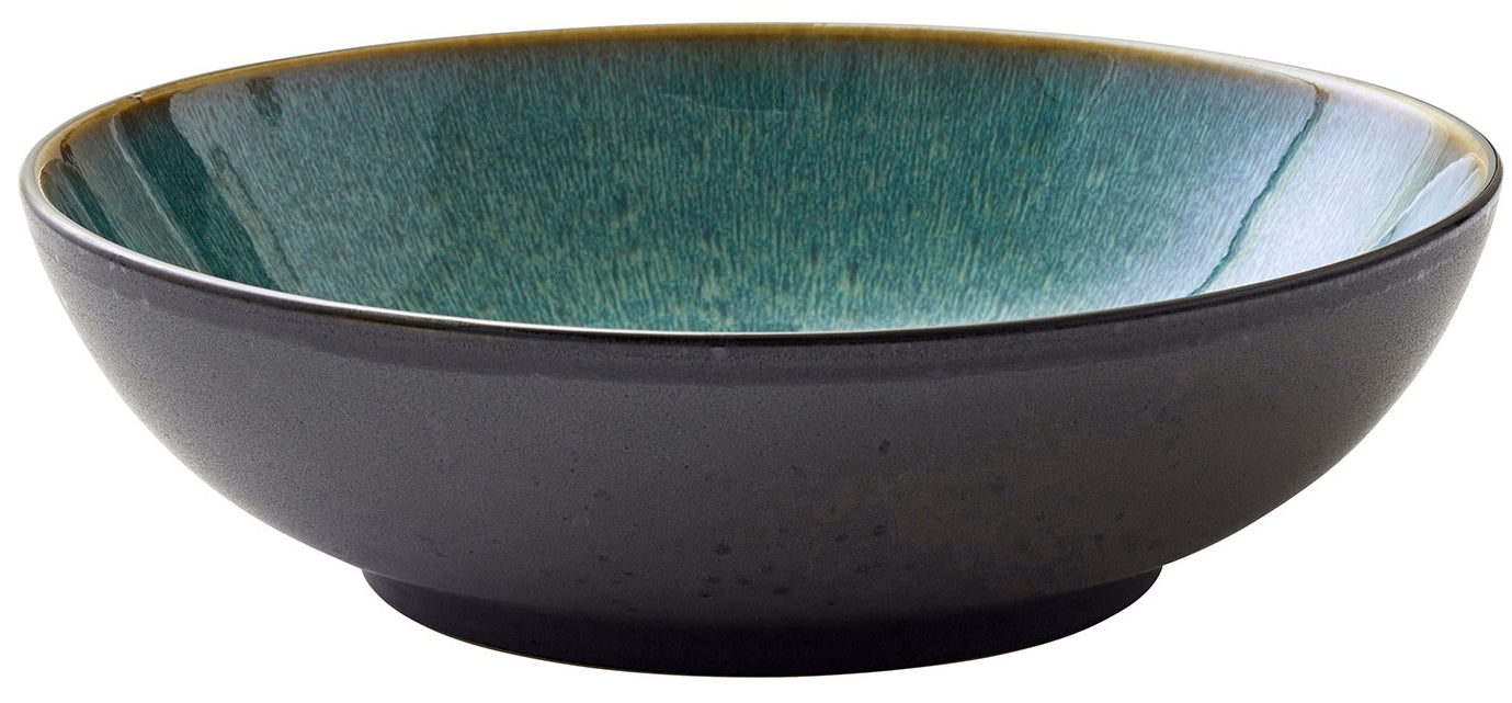 Bitz Salatbowl black / green 24 cm