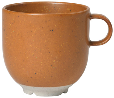 Broste Copenhagen Eli Caramel Brown Becher mit Henkel 0,2 l