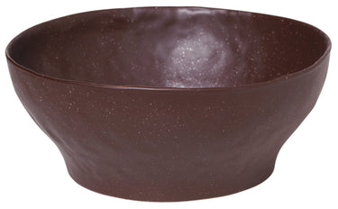 Broste Copenhagen Shape Puce Brown mit Struktur Schale 22 x 9 cm