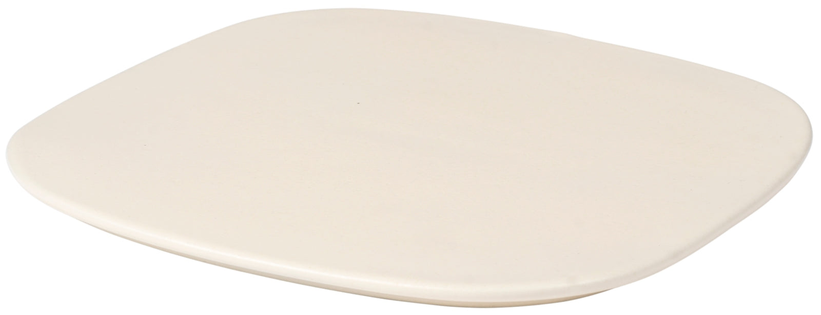 Broste Copenhagen Vils Off White Servierteller 22 x 22 cm