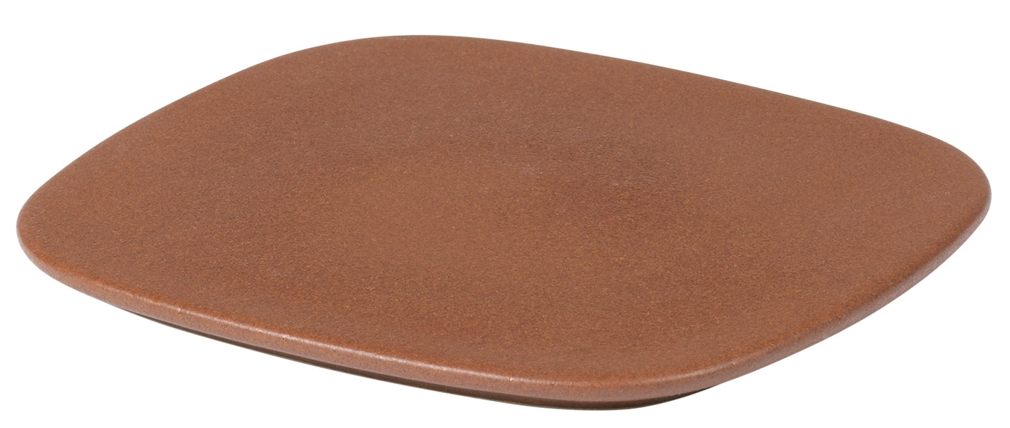 Broste Copenhagen Vils Rustic Brown Servierteller 15 x 15 cm