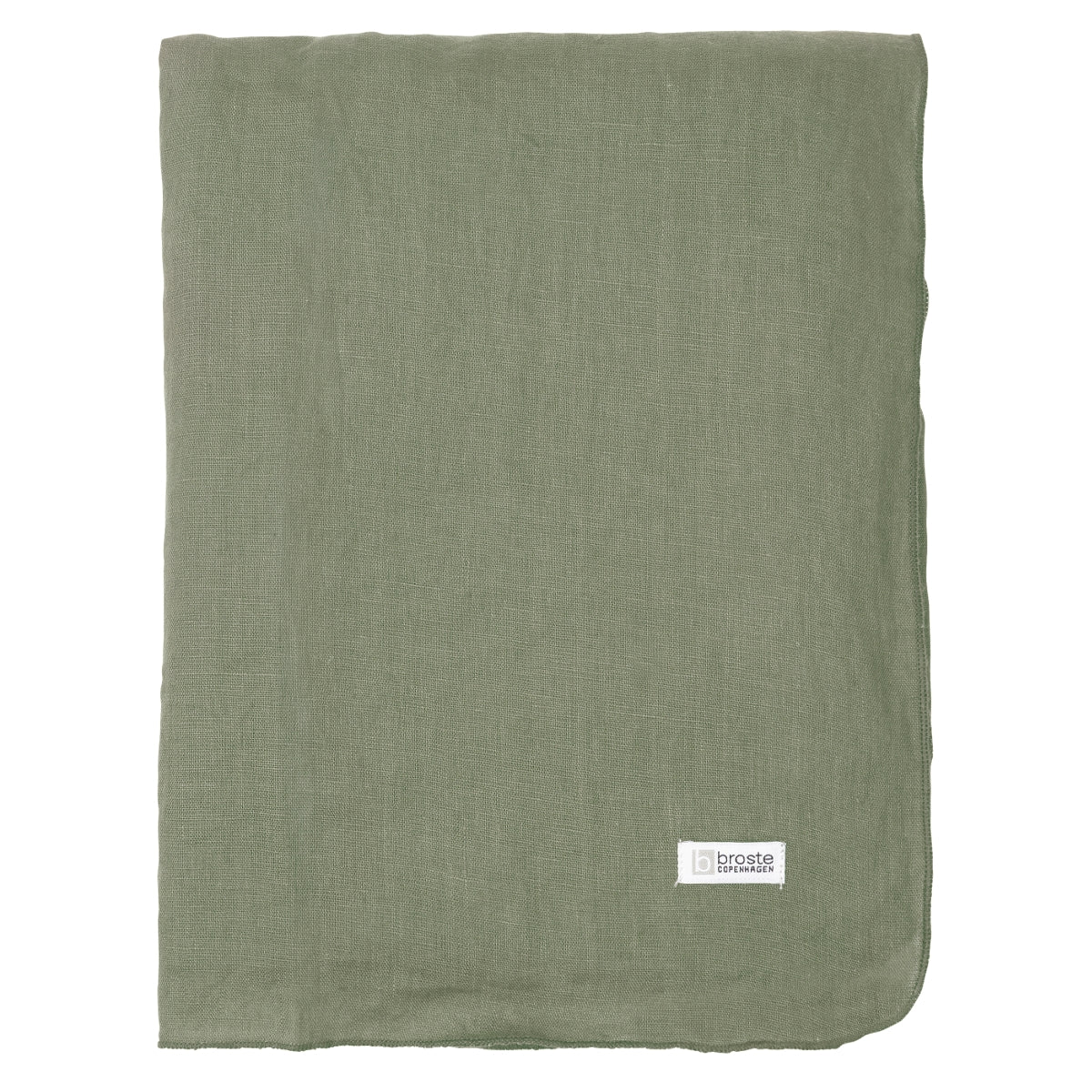 Broste Copenhagen Gracie Tischdecke Leinen Thyme 200 x 160 cm