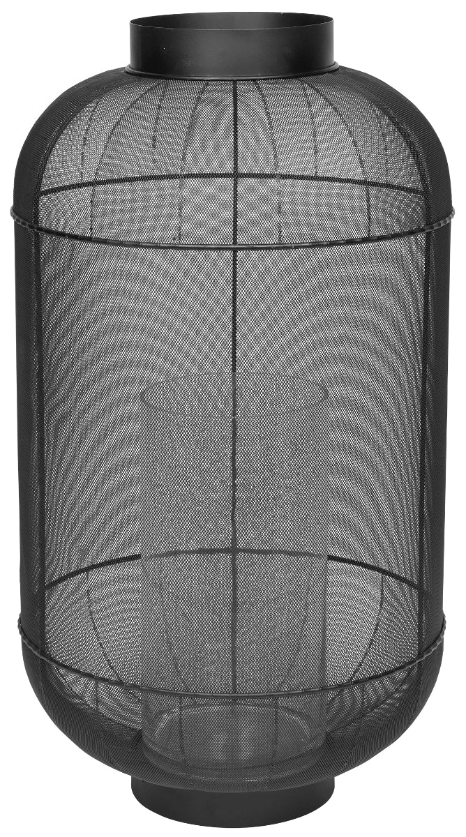 Broste Copenhagen Bull Laterne Metall/Glas black 82,5 cm