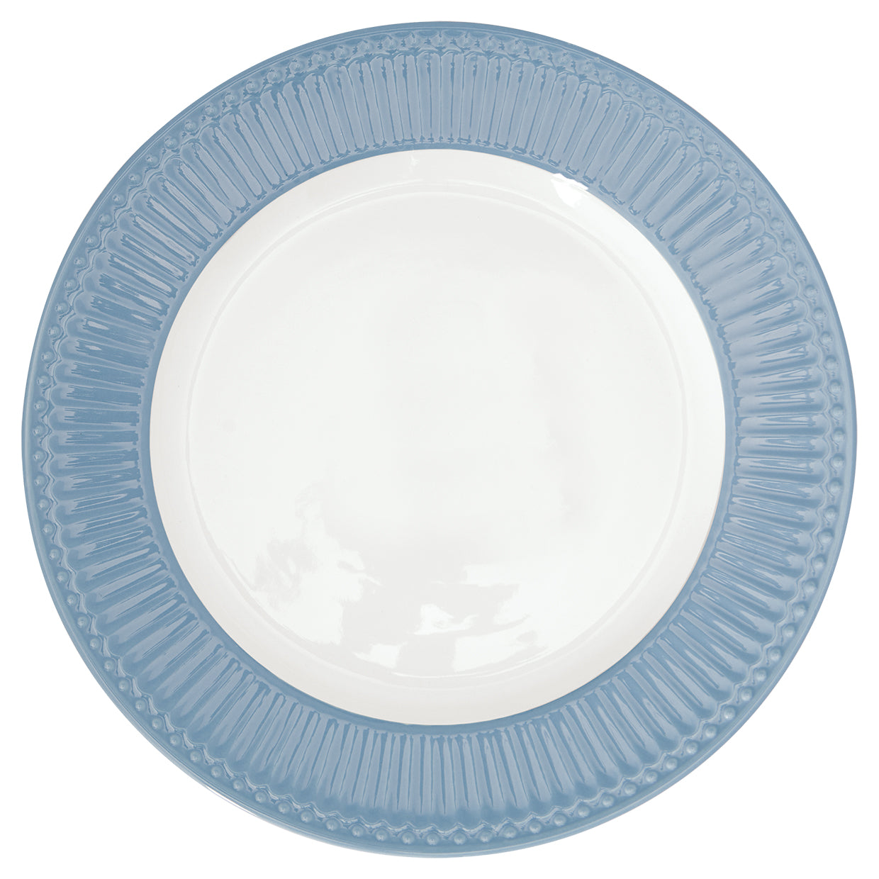 Greengate Alice Speiseteller sky blue 26,5 cm