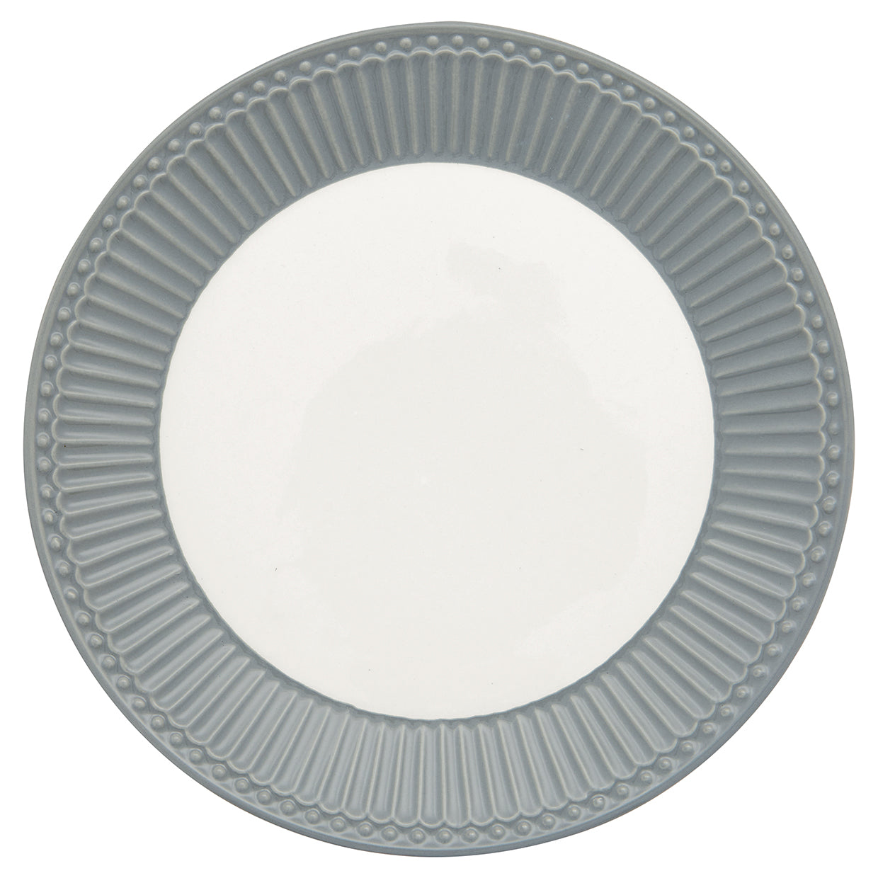 Greengate Alice Frühstücksteller stone grey 23 cm