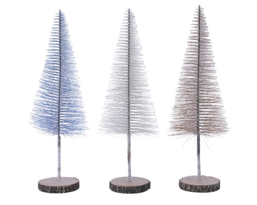 Decoris Glitzerbaum 16 x 50 cm sortiert