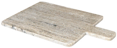 Broste Copenhagen Adam Schneidebrett L Marmor Brown 45 cm o. Aufh.