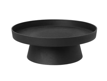 Broste Copenhagen Holger Kerzenplatte Alu black Ø 35 cm