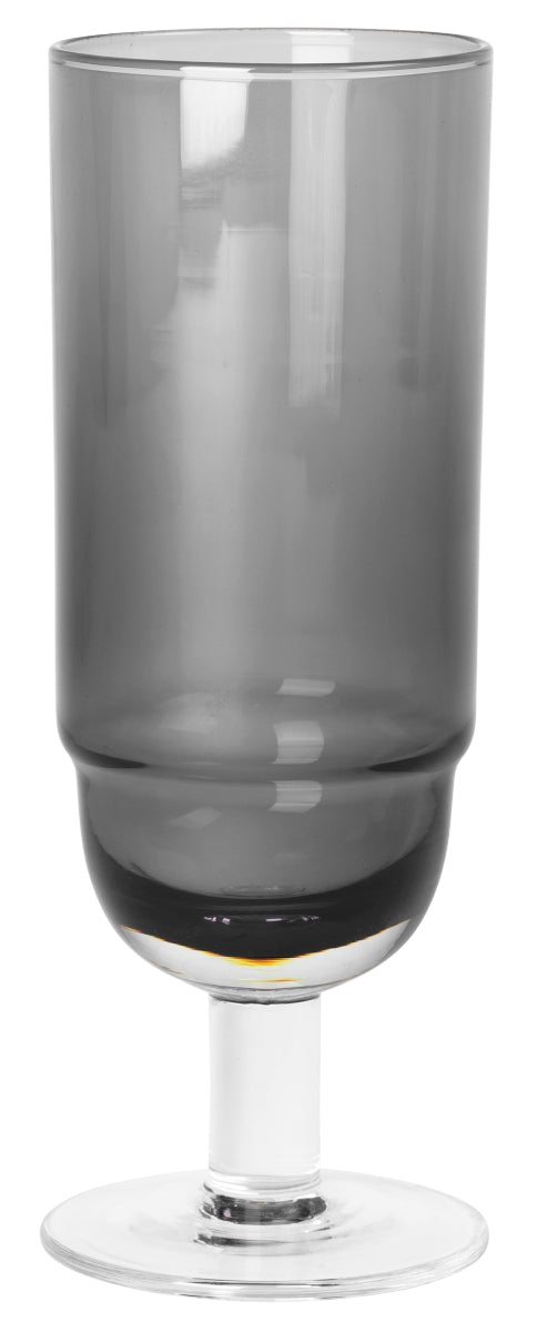 Broste Copenhagen NORDIC BISTRO Champagnerglas smoke 0,2 l