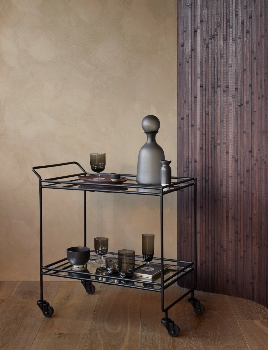 Broste Copenhagen NORDIC BISTRO Trinkglas smoke 0,15 l