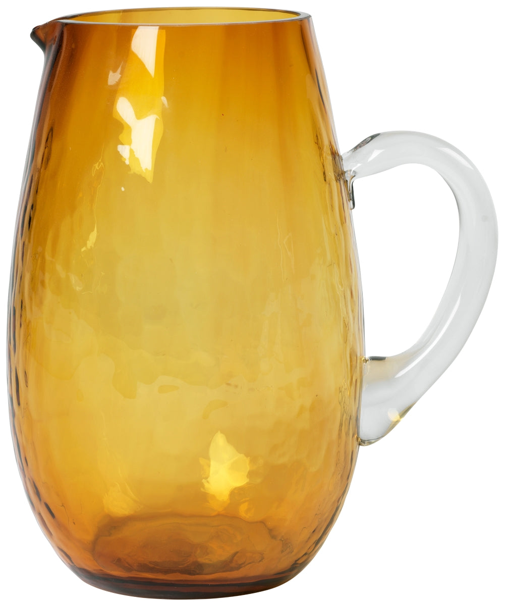 Broste Copenhagen HAMMERED Krug amber 2 l