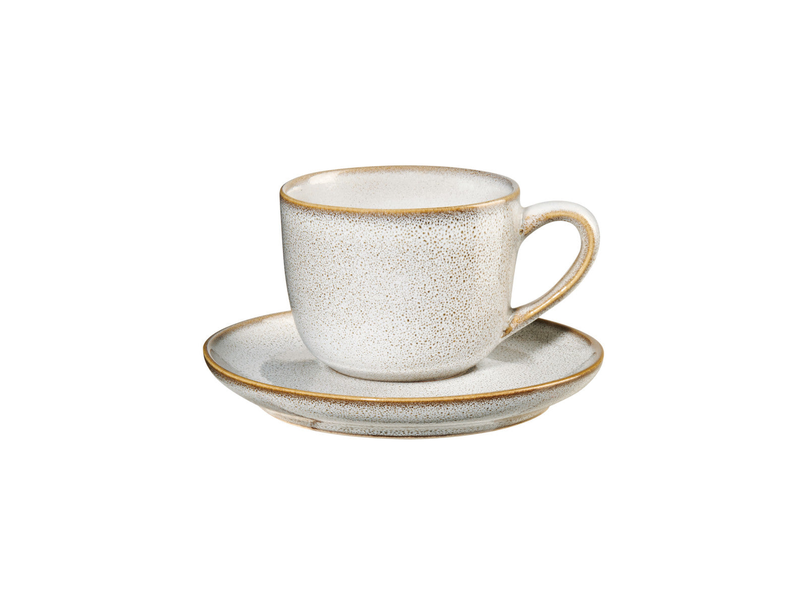 ASA SAISONS Espresso mit Untertasse sand 0,09 l