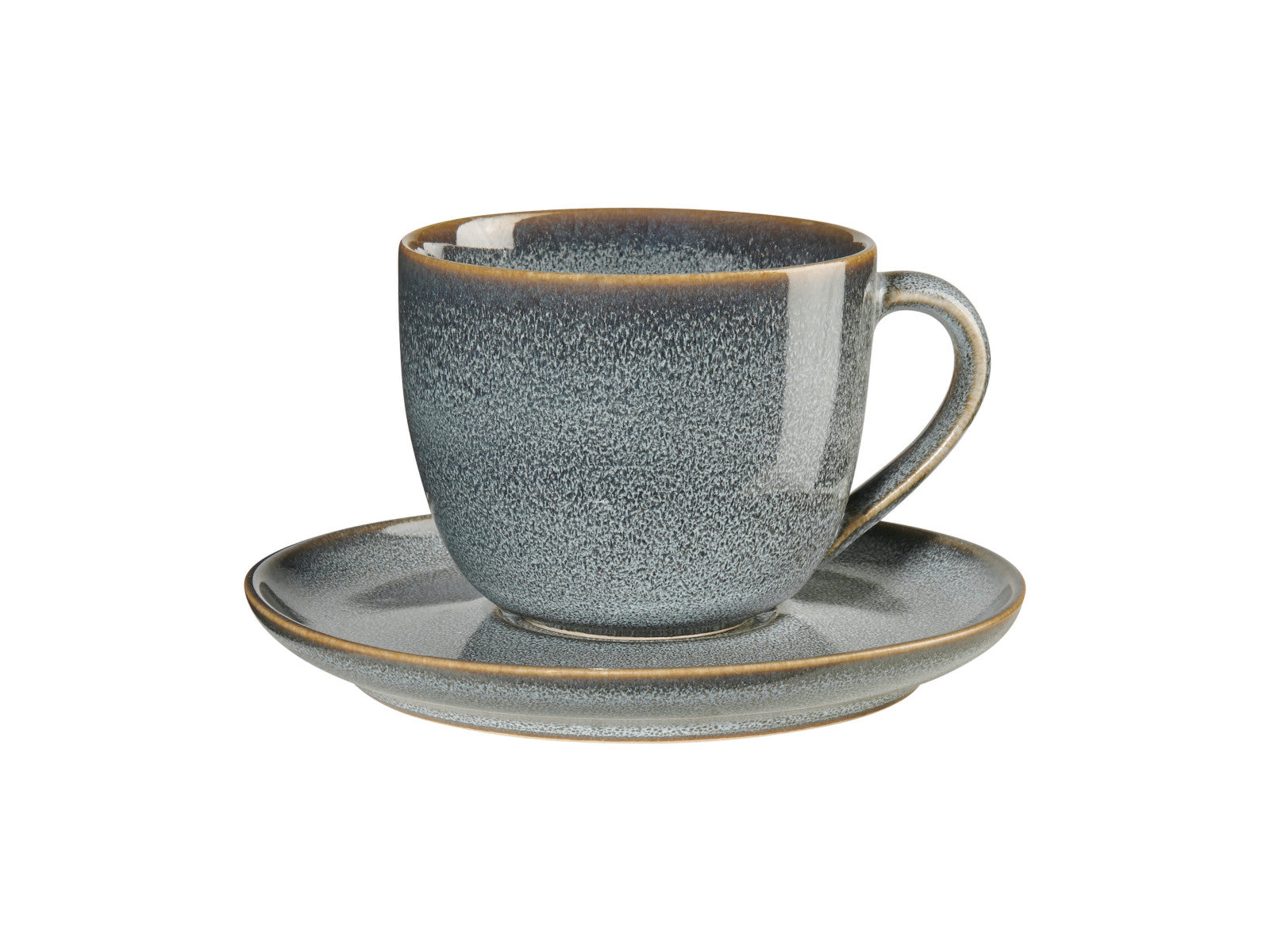 ASA SAISONS Cappuccinotasse mit Untert. denim 0,23 l