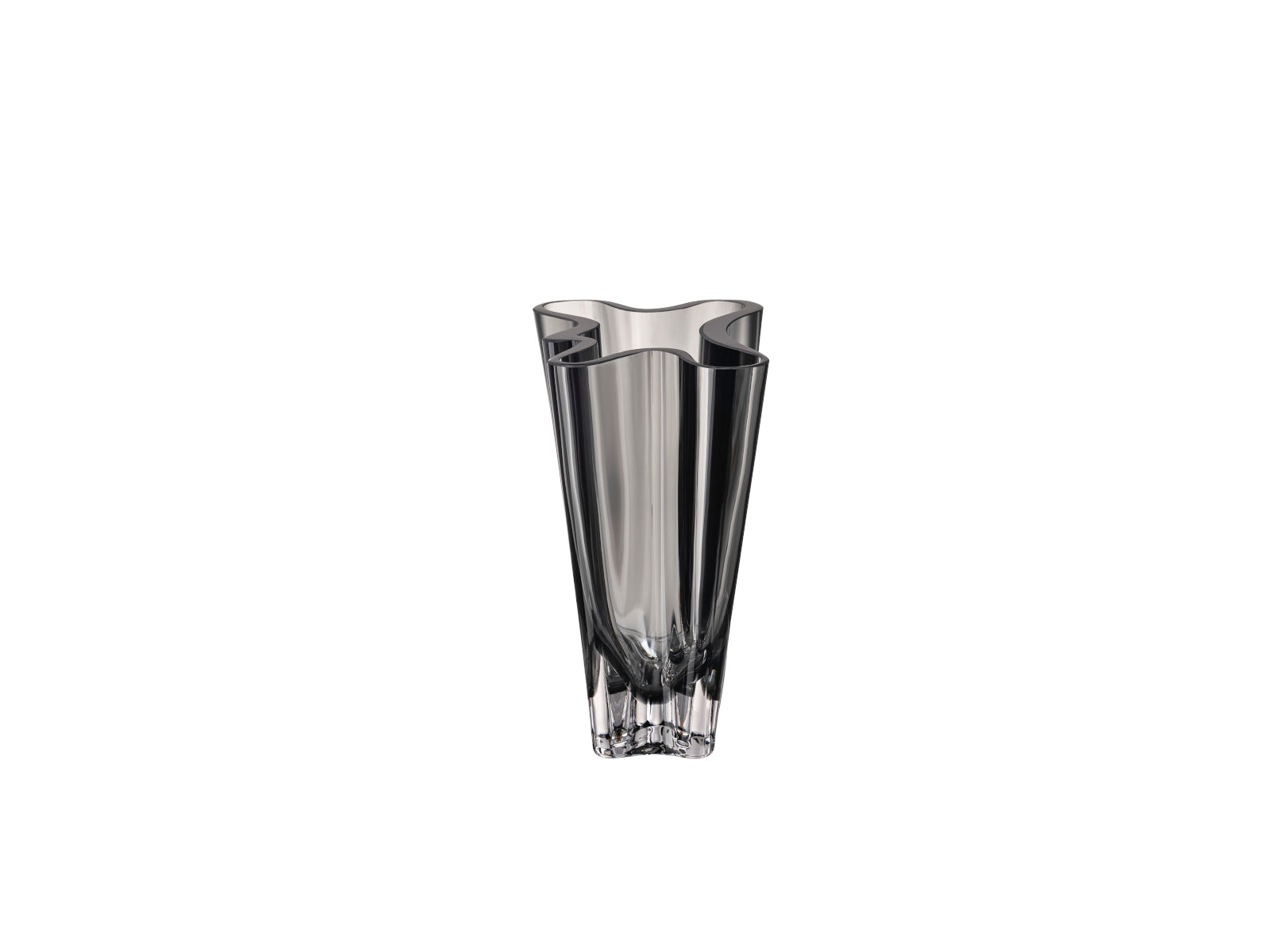 Rosenthal Flux Vase grau 14 cm