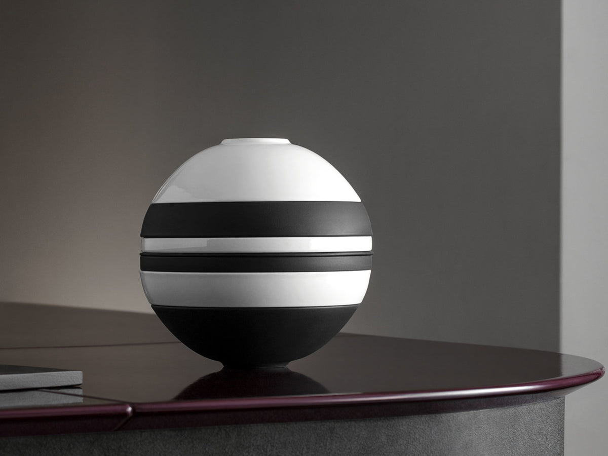 Villeroy & Boch Iconic La Boule schwarz & weiss Ø 24 cm
