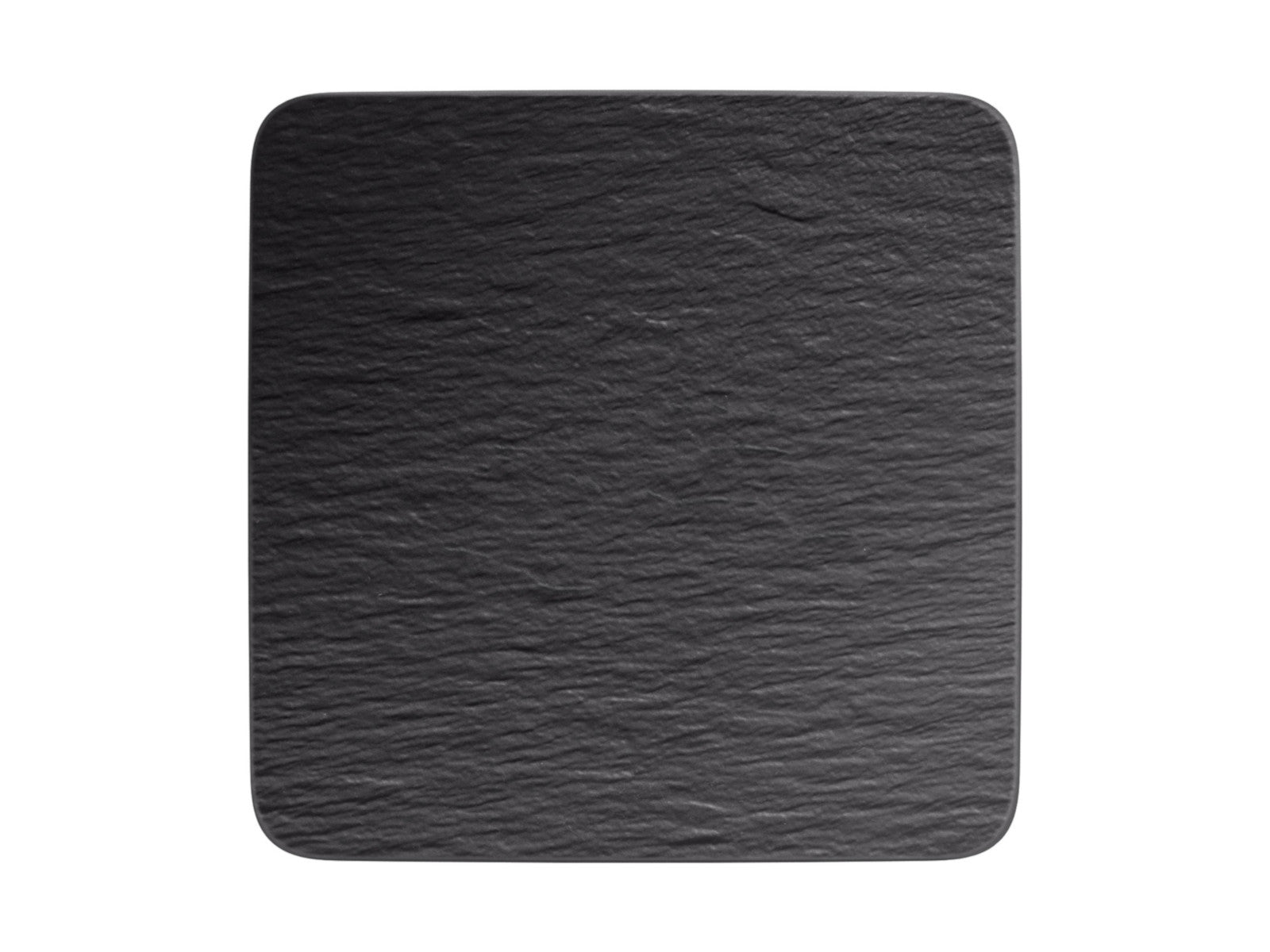 Villeroy & Boch Manufacture Rock Servierplatte quadr. 32,5 cm