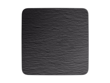 Villeroy & Boch Manufacture Rock Servierplatte quadr. 32,5 cm